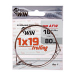Поводок WIN 1×19 Trolling (AFW) 16кг  80см (1шт)